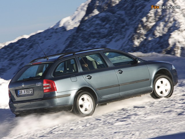 Škoda Octavia Combi (1Z) 2004–08 pictures (640 x 480)