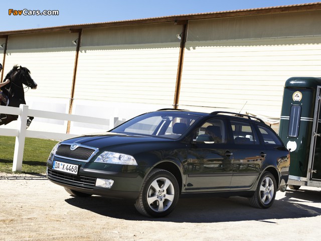 Škoda Octavia Combi (1Z) 2004–08 pictures (640 x 480)