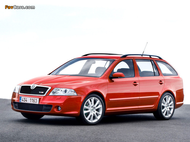 Škoda Octavia RS Combi (1Z) 2004–08 pictures (640 x 480)