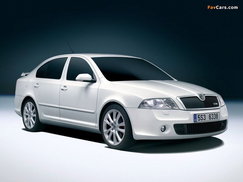 Škoda Octavia RS (1Z) 2004–08 wallpapers (800 x 600)