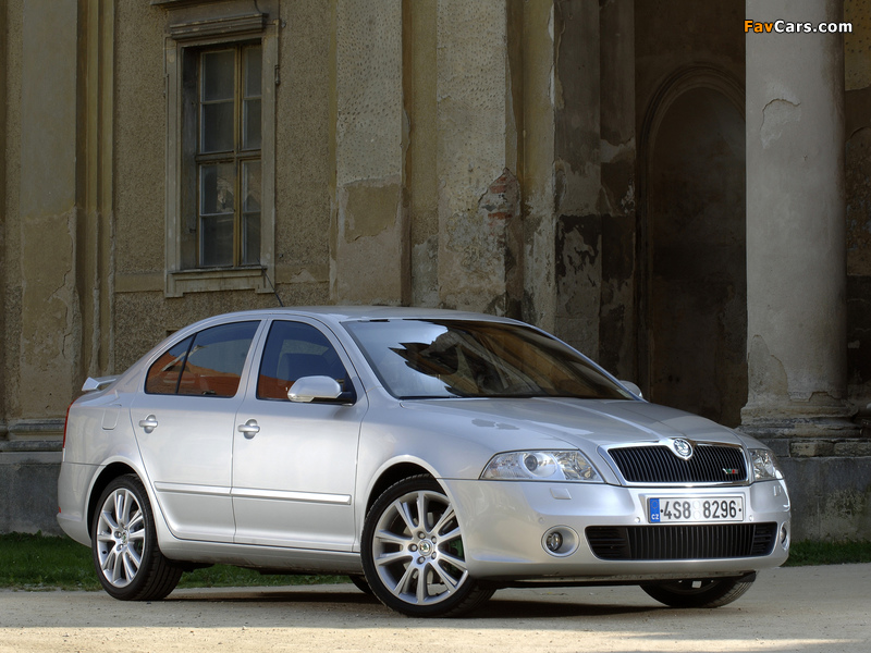 Škoda Octavia RS (1Z) 2004–08 wallpapers (800 x 600)