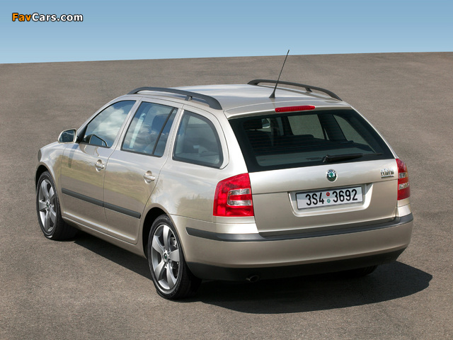 Škoda Octavia Combi (1Z) 2004–08 wallpapers (640 x 480)