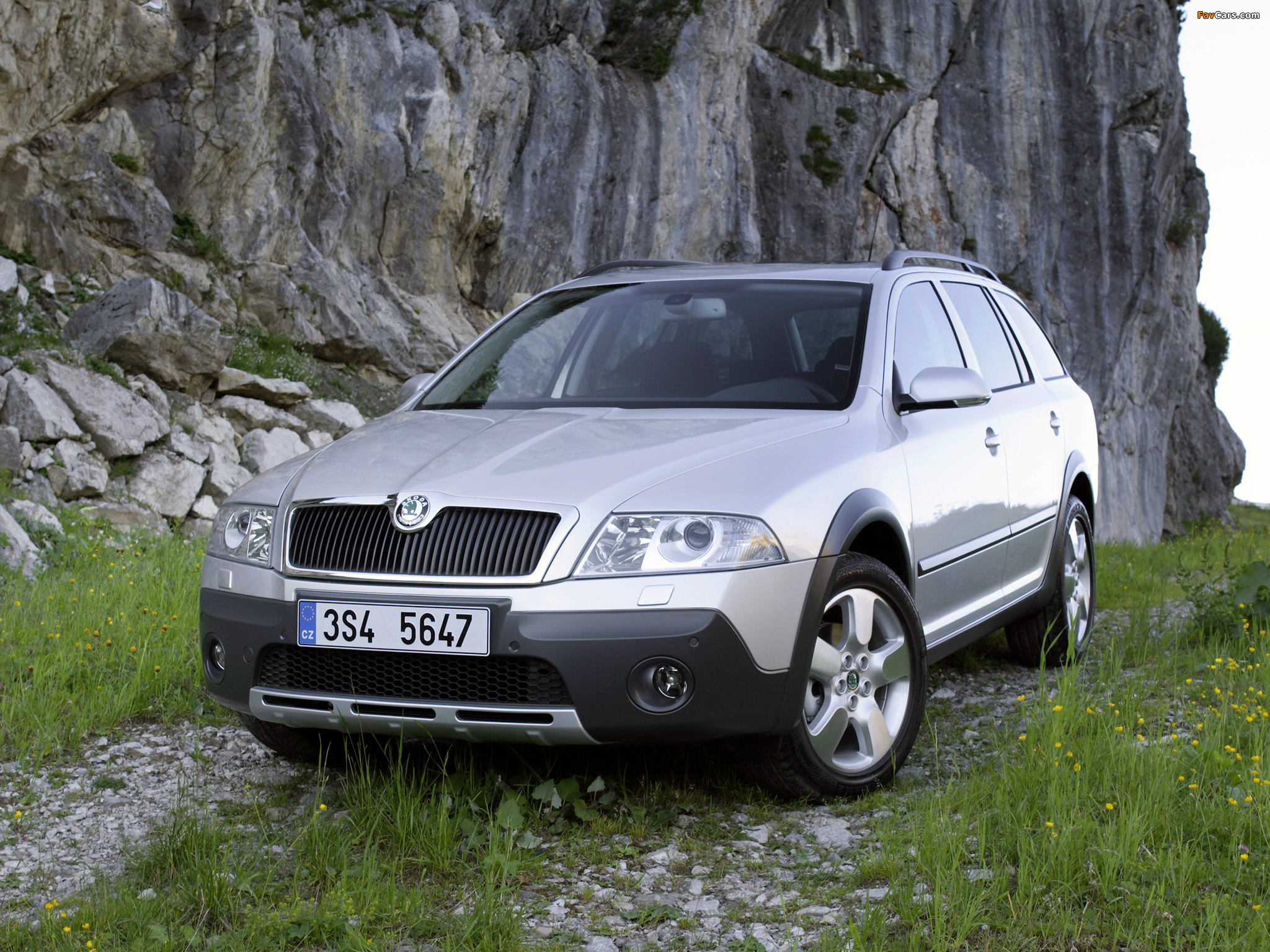 Škoda Octavia Scout (1Z) 2007–08 images (2048 x 1536)