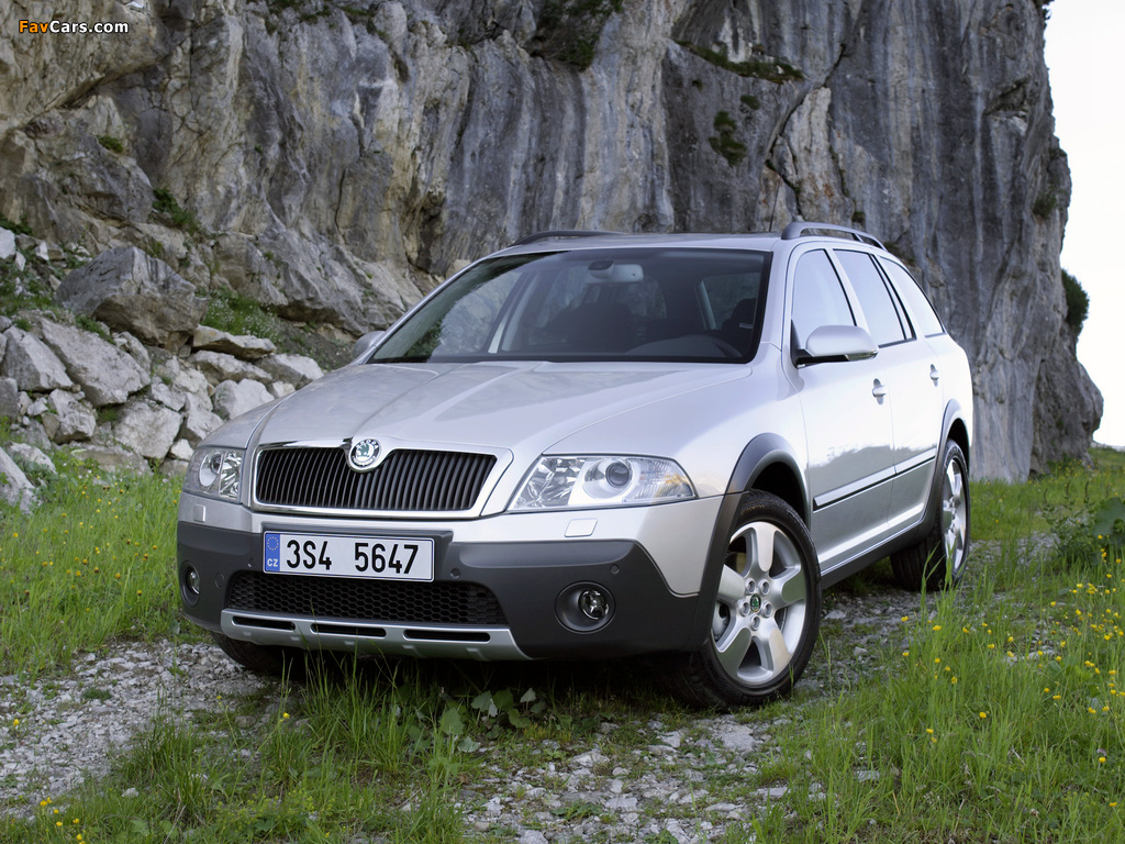 Škoda Octavia Scout (1Z) 2007–08 images (1024 x 768)