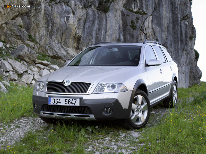 Škoda Octavia Scout (1Z) 2007–08 images (800 x 600)