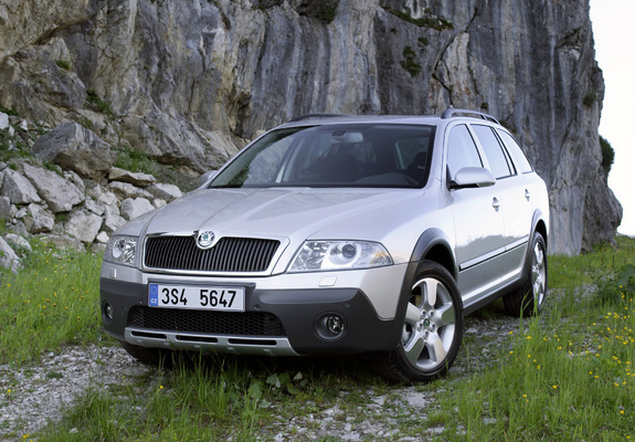 Škoda Octavia Scout (1Z) 2007–08 images