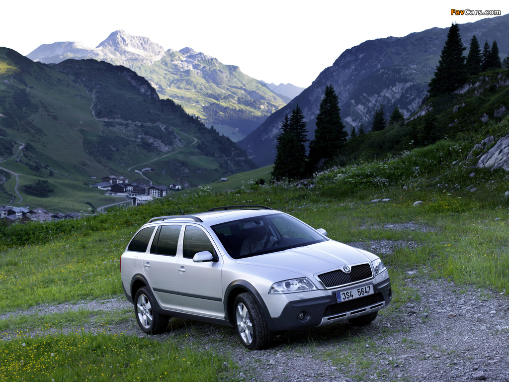 Škoda Octavia Scout (1Z) 2007–08 pictures (1024 x 768)