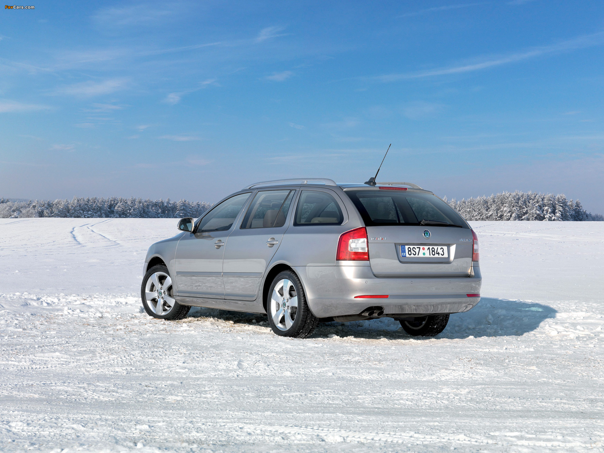 Škoda Octavia Combi 4x4 (1Z) 2008–13 images (2048 x 1536)