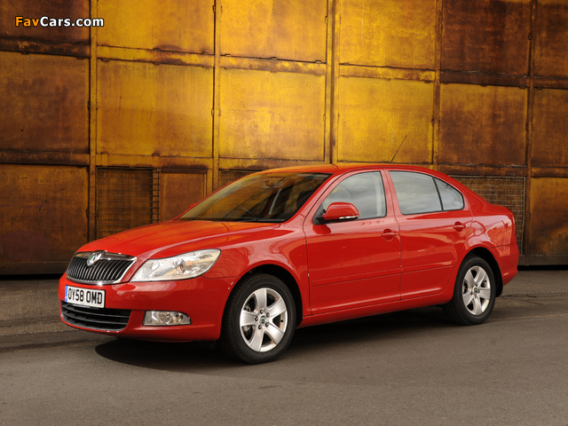 Škoda Octavia UK-spec (1Z) 2008–13 pictures (640 x 480)