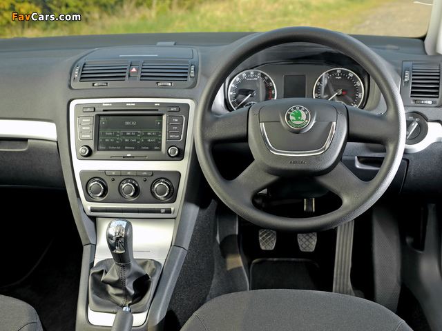 Škoda Octavia GreenLine UK-spec (1Z) 2009–13 images (640 x 480)