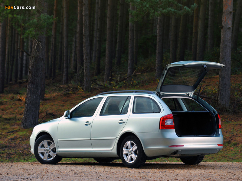 Škoda Octavia GreenLine Combi UK-spec (1Z) 2009 pictures (800 x 600)