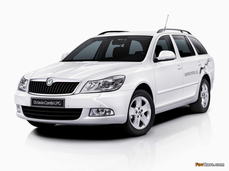 Škoda Octavia Combi LPG (1Z) 2009–13 pictures (800 x 600)