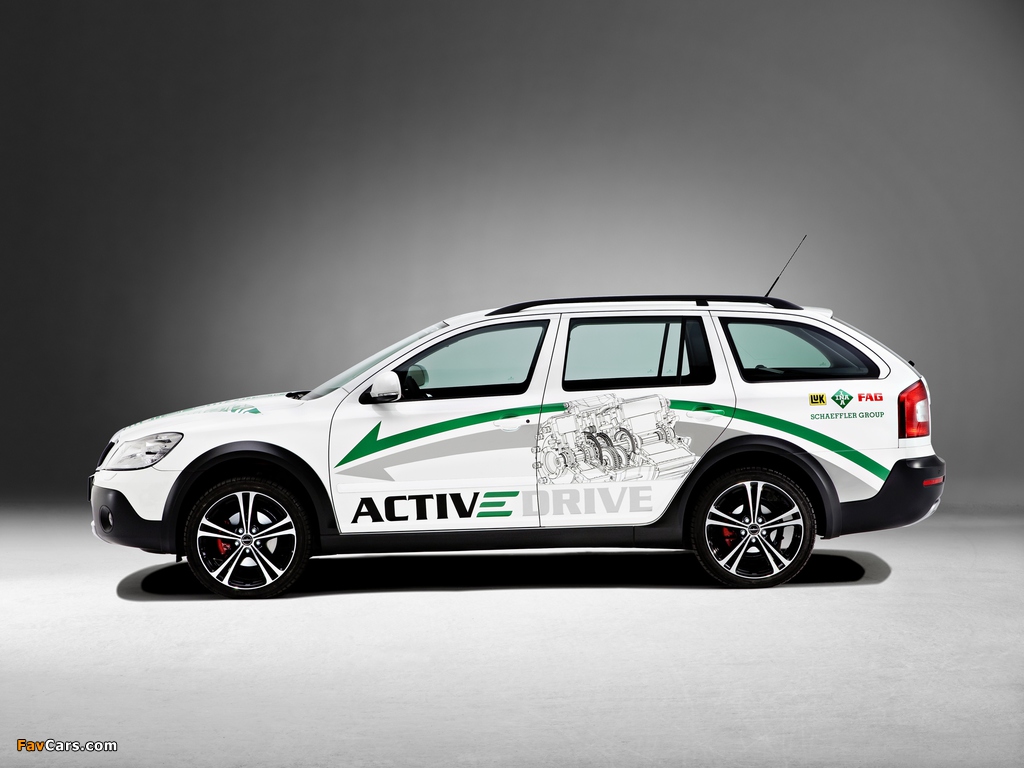 Schaeffler Škoda Octavia Scout ACTIVeDRIVE (1Z) 2011 pictures (1024 x 768)