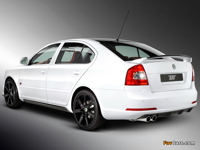 BT Design Škoda Octavia RS (1Z) 2011–13 wallpapers (640 x 480)