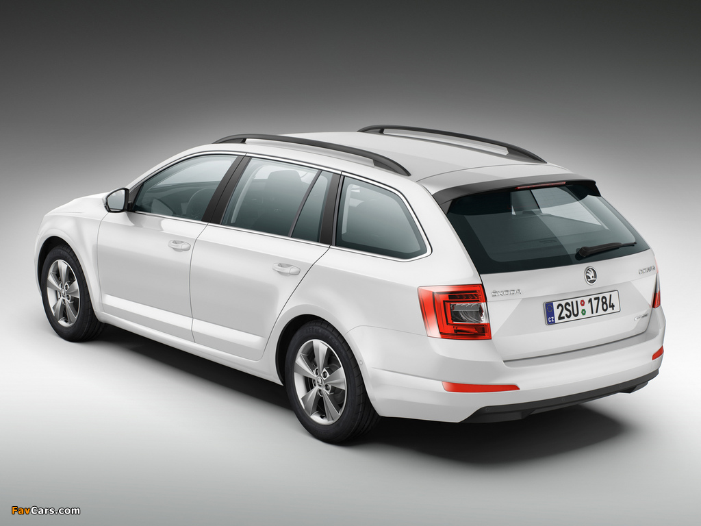 Škoda Octavia Combi GreenLine (5E) 2013 images (1024 x 768)