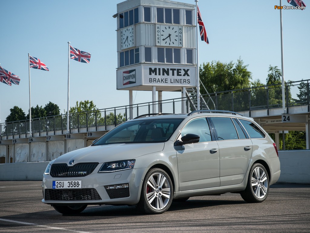 Škoda Octavia RS Combi (5E) 2013 images (1024 x 768)