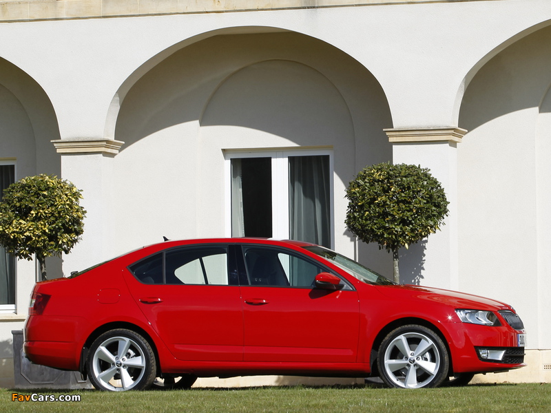 Škoda Octavia UK-spec (5E) 2013 photos (800 x 600)