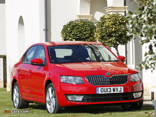 Škoda Octavia UK-spec (5E) 2013 pictures (640 x 480)