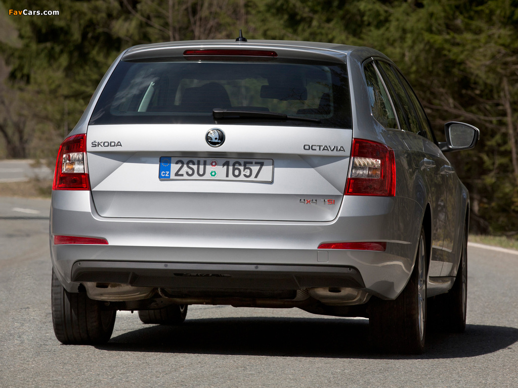 Škoda Octavia Combi 4x4 (5E) 2013 pictures (1024 x 768)