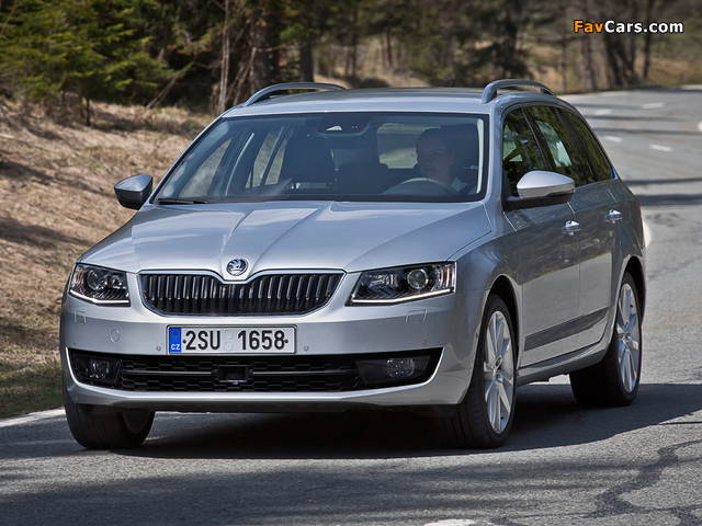 Škoda Octavia Combi 4x4 (5E) 2013 wallpapers (640 x 480)