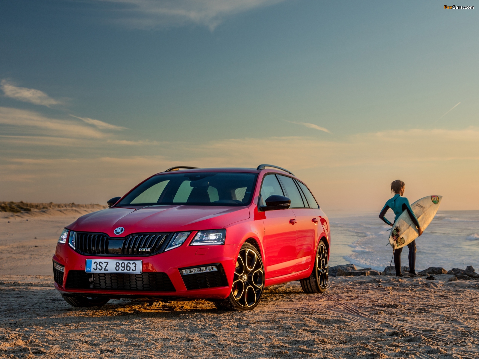 Škoda Octavia RS 245 Combi (5E) 2017 wallpapers (1600 x 1200)