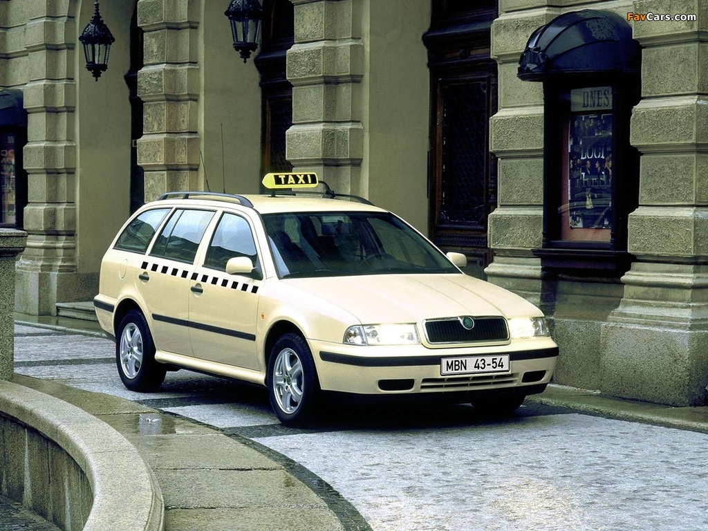Škoda Octavia Combi Taxi (1U) 1996–2000 wallpapers (1024 x 768)