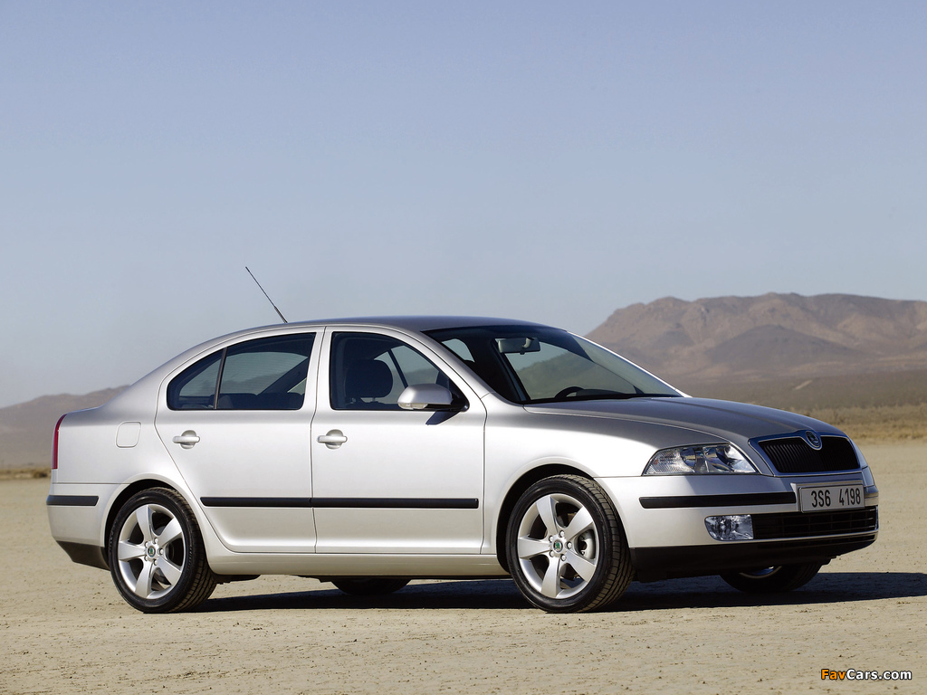 Škoda Octavia (1Z) 2004–08 wallpapers (1024 x 768)