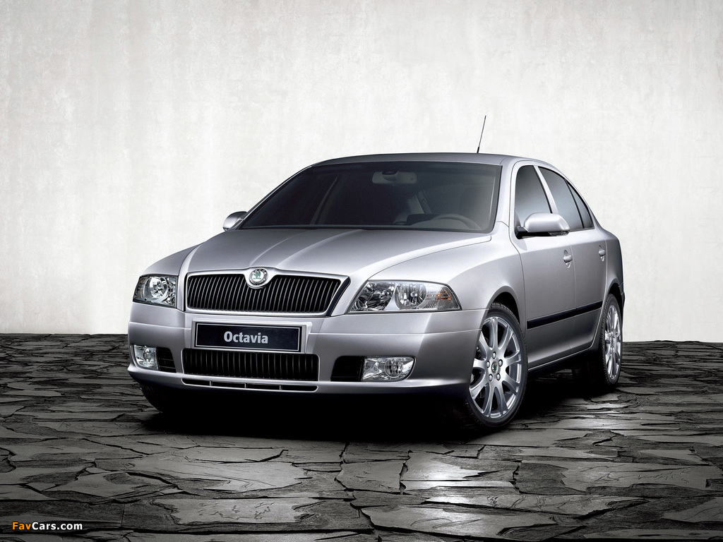 Škoda Octavia Styling Package (1Z) 2004–08 wallpapers (1024 x 768)