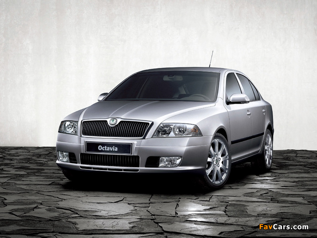 Škoda Octavia Styling Package (1Z) 2004–08 wallpapers (640 x 480)