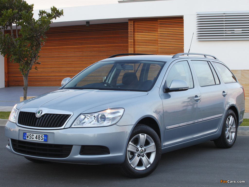 Škoda Octavia Combi AU-spec (1Z) 2008–13 wallpapers (1024 x 768)