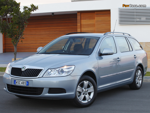 Škoda Octavia Combi AU-spec (1Z) 2008–13 wallpapers (640 x 480)