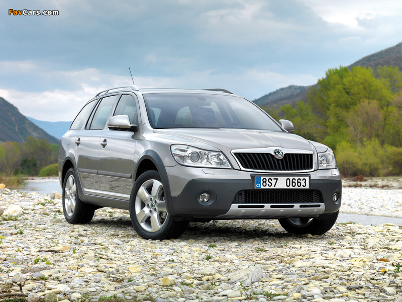 Škoda Octavia Scout (1Z) 2009–13 wallpapers (800 x 600)