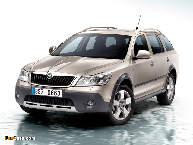 Škoda Octavia Scout (1Z) 2009–13 wallpapers (640 x 480)