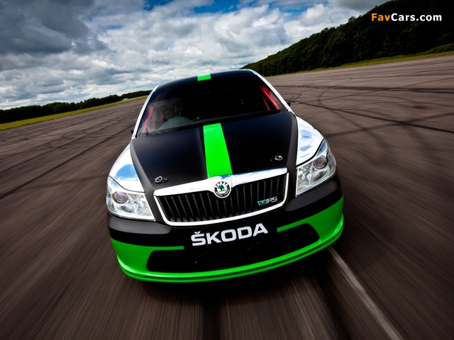 Škoda Octavia vRS Speed Record Car (1Z) 2011 wallpapers (640 x 480)