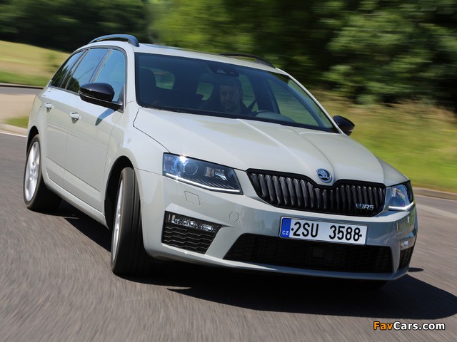 Škoda Octavia RS Combi (5E) 2013 wallpapers (640 x 480)