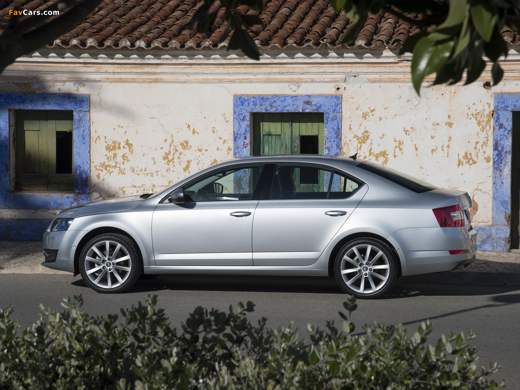 Škoda Octavia (5E) 2013 wallpapers (1024 x 768)