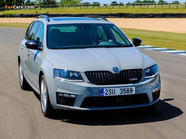 Škoda Octavia RS Combi (5E) 2013 wallpapers (640 x 480)