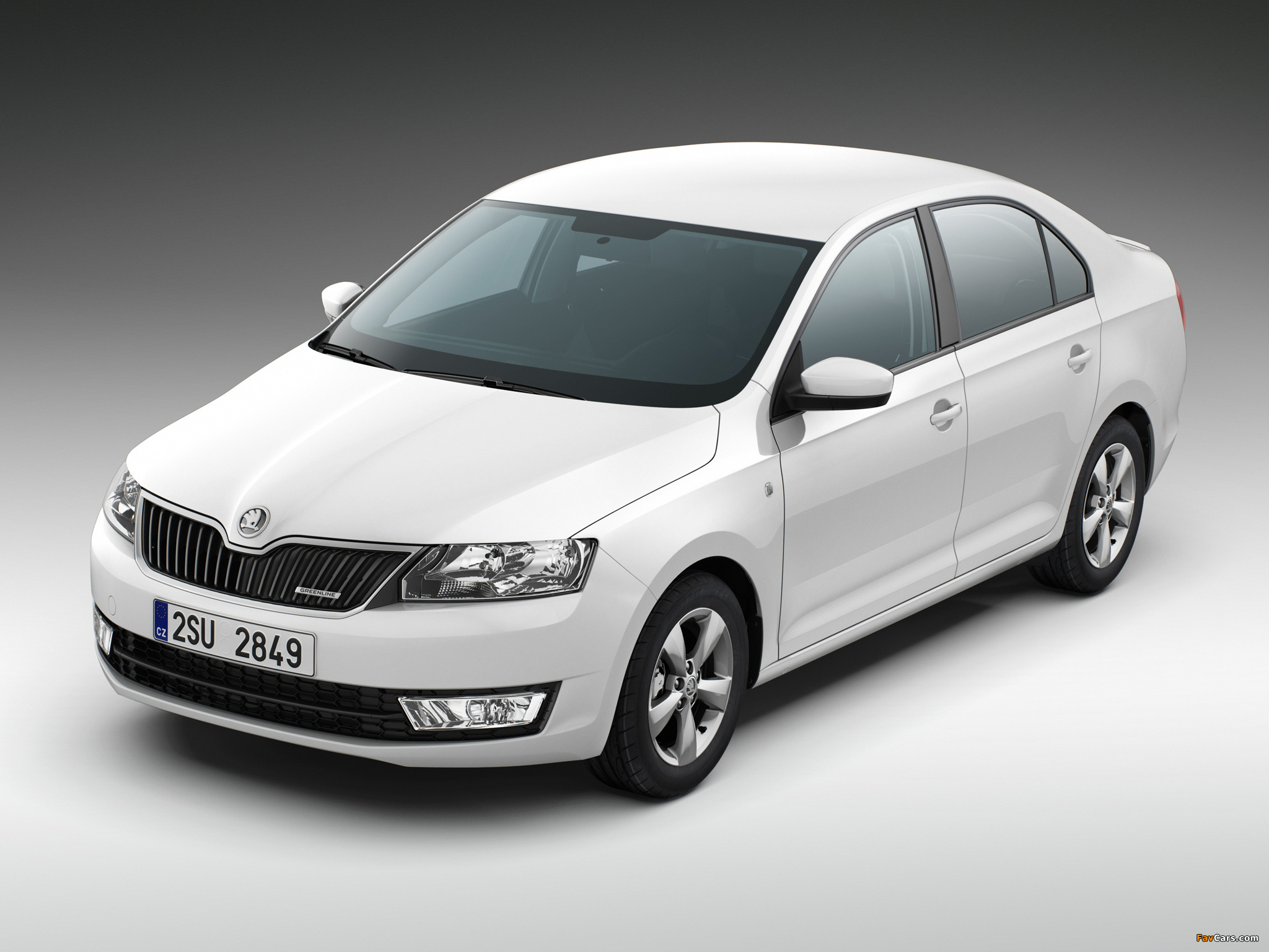 Images of Škoda Rapid GreenLine 2013 (2048 x 1536)