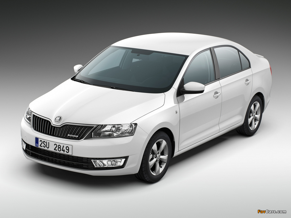 Images of Škoda Rapid GreenLine 2013 (1024 x 768)