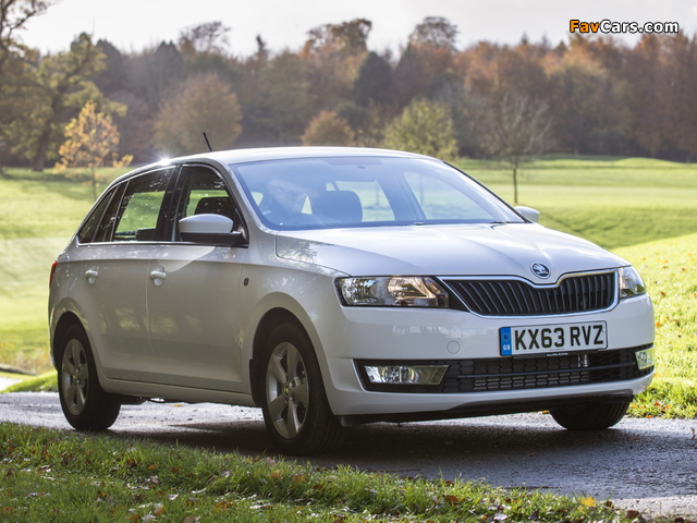 Pictures of Škoda Rapid Spaceback UK-spec 2013 (640 x 480)