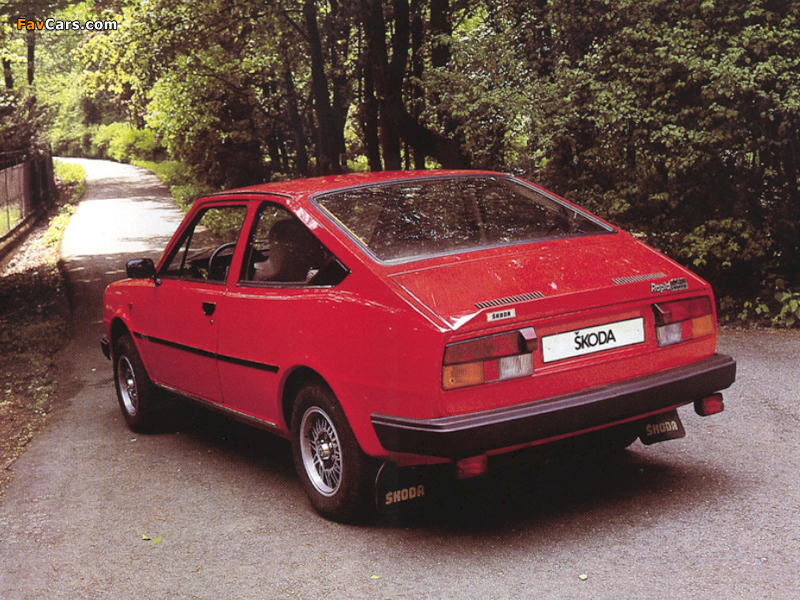 Škoda Rapid (Type 743) 1984–90 photos (800 x 600)