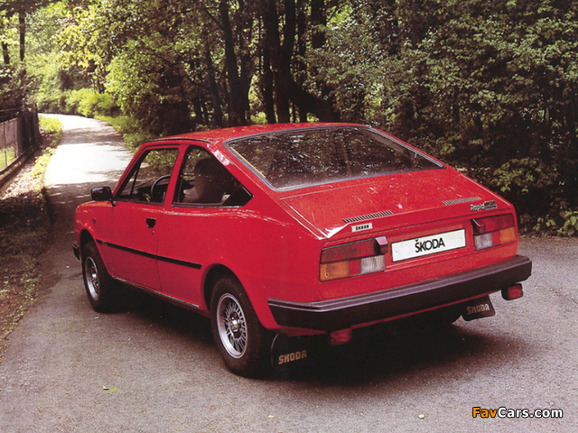 Škoda Rapid (Type 743) 1984–90 photos (640 x 480)