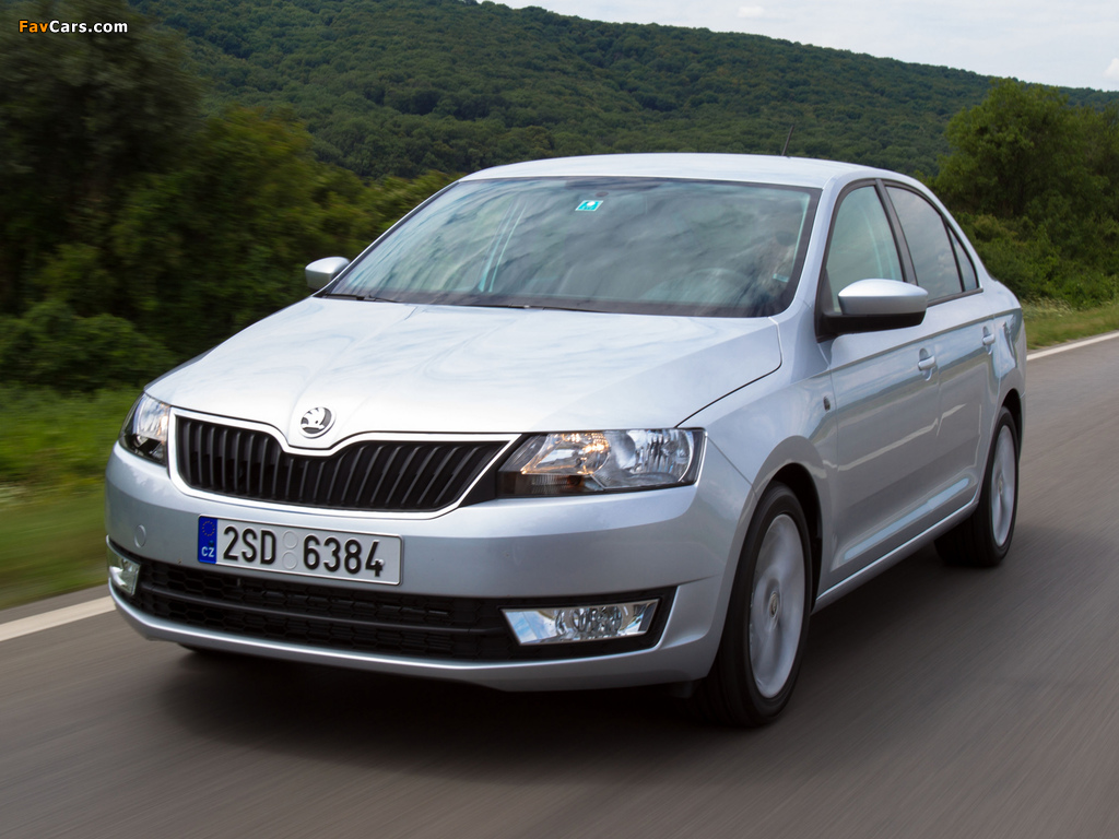 Škoda Rapid 2012 photos (1024 x 768)