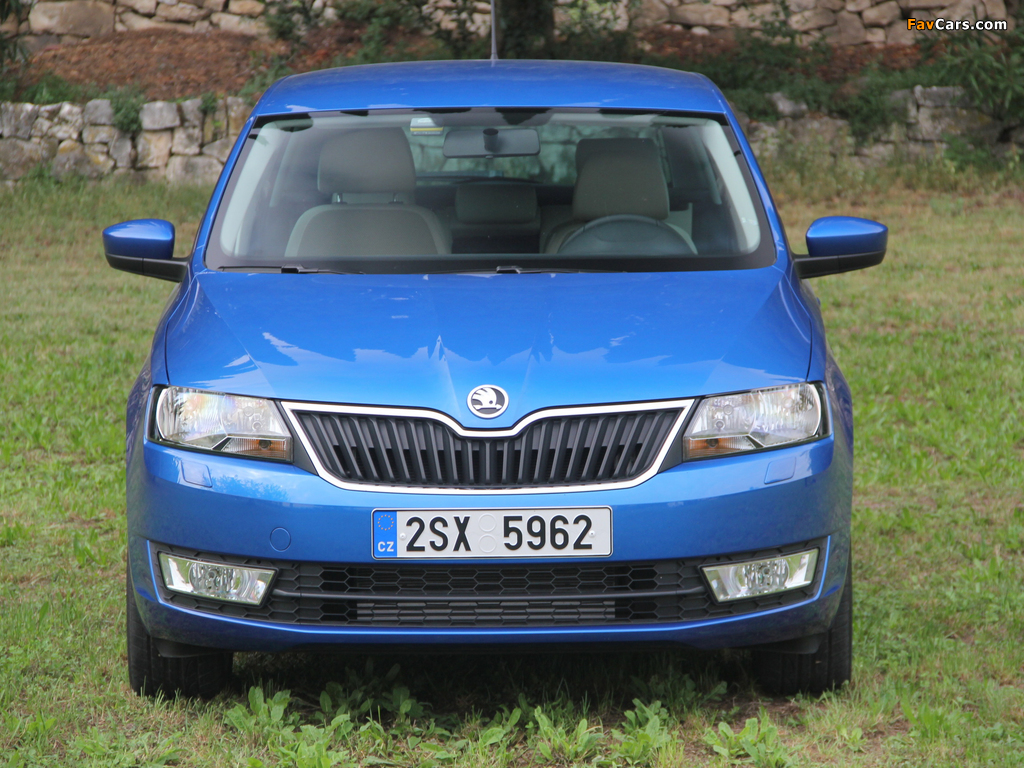 Škoda Rapid Spaceback 2013–17 images (1024 x 768)