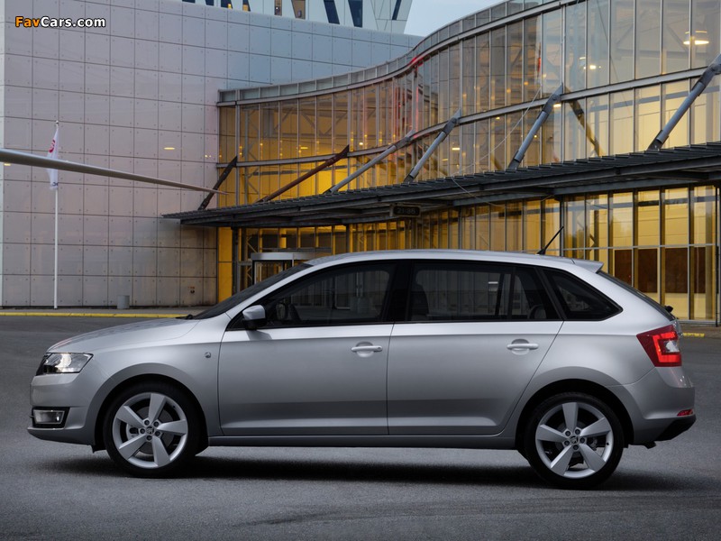 Škoda Rapid Spaceback 2013 images (800 x 600)