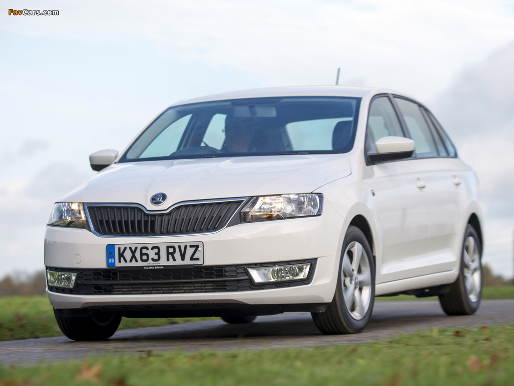 Škoda Rapid Spaceback UK-spec 2013 pictures (1024 x 768)