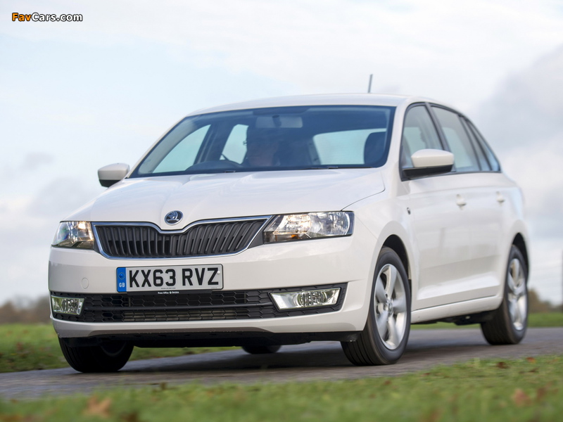 Škoda Rapid Spaceback UK-spec 2013 pictures (800 x 600)