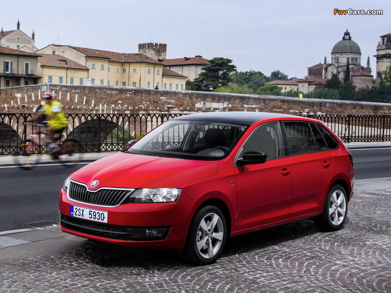 Škoda Rapid Spaceback 2013 wallpapers (800 x 600)