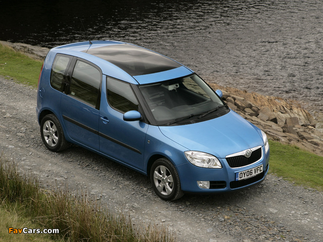 Images of Škoda Roomster UK-spec 2006–10 (640 x 480)