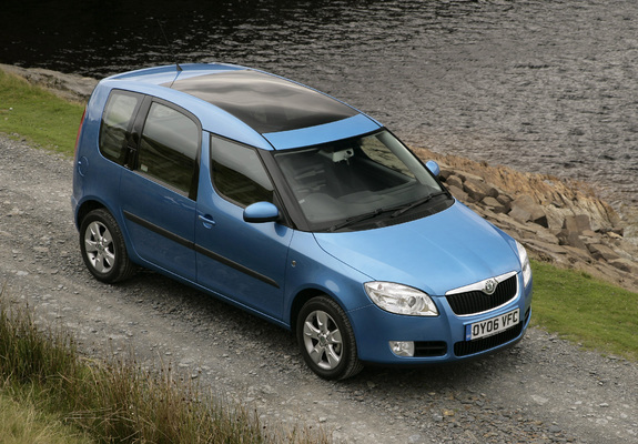 Images of Škoda Roomster UK-spec 2006–10